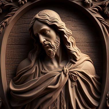 3D model Jesus Christ (STL)